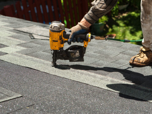 Roof installation in Dublin, OH