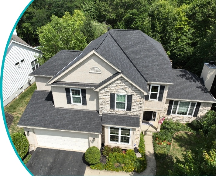 Aerial Image of House